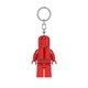 image 3 of Lego Minifigures Light Up Keychain - Spaceman Red