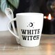 image 2 of Something Different White Witch Mug Set - White - One Size