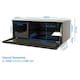 image 4 of Alphason Element TV-Stand with 1 Flap Grey, 850mm Grey | Grey