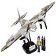 image 4 of De Havilland DH-98 Mosquito brick plane model - COBI 5735 - 710 bricks