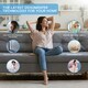 image 4 of MONHOUSE Premium Dehumidifier - 1000ml - Ultra Quiet Electric Moisture Absorber - 7 Colorful Nightlight, 2 Working Modes, Touch Screen, Auto Shut Off - Navy
