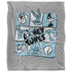image 1 of Looney Tunes Squares Blanket - Multicoloured - One Size