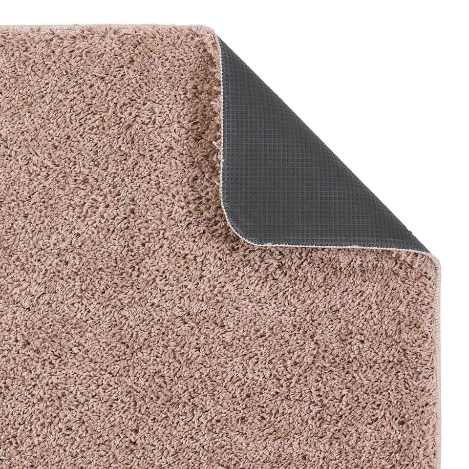 image 1 of Washable Non Slip Shaggy Floor Rug Soft Stain Resistant Plain