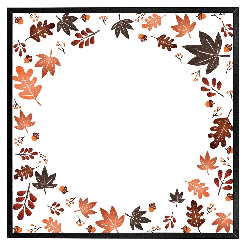 image 1 of Decorative autumn (Picture Frame) Grey | M