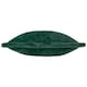 image 2 of Furn Kallu Faux Fur Polyester Filled Cushion Green | 45 cm x 45 cm