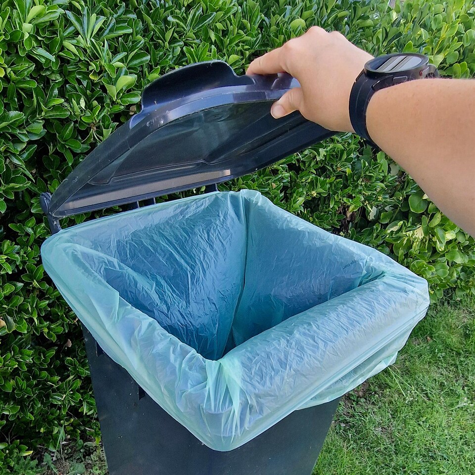 image 1 of BioLiner 140 Litre Compostable Large Wheelie Bin Bags - 10 Rolls