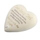 image 2 of Widdop Gifts Our Baby Girl Heart Shaped Graveside Plaque
