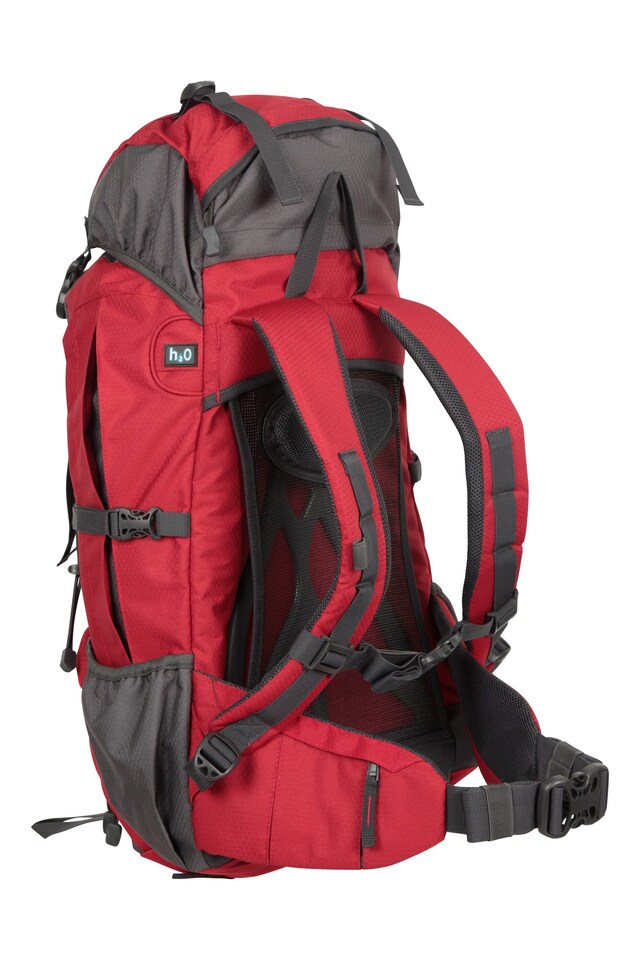 image 1 of Mountain Warehouse Venture 40L Rucksack Ripstop Rain Cover Hiking Backpack Bag