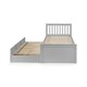 image 5 of Premier Light Grey Day Bed Single 3ft (90cm) + Pull Out Bed (Guest Bed)
