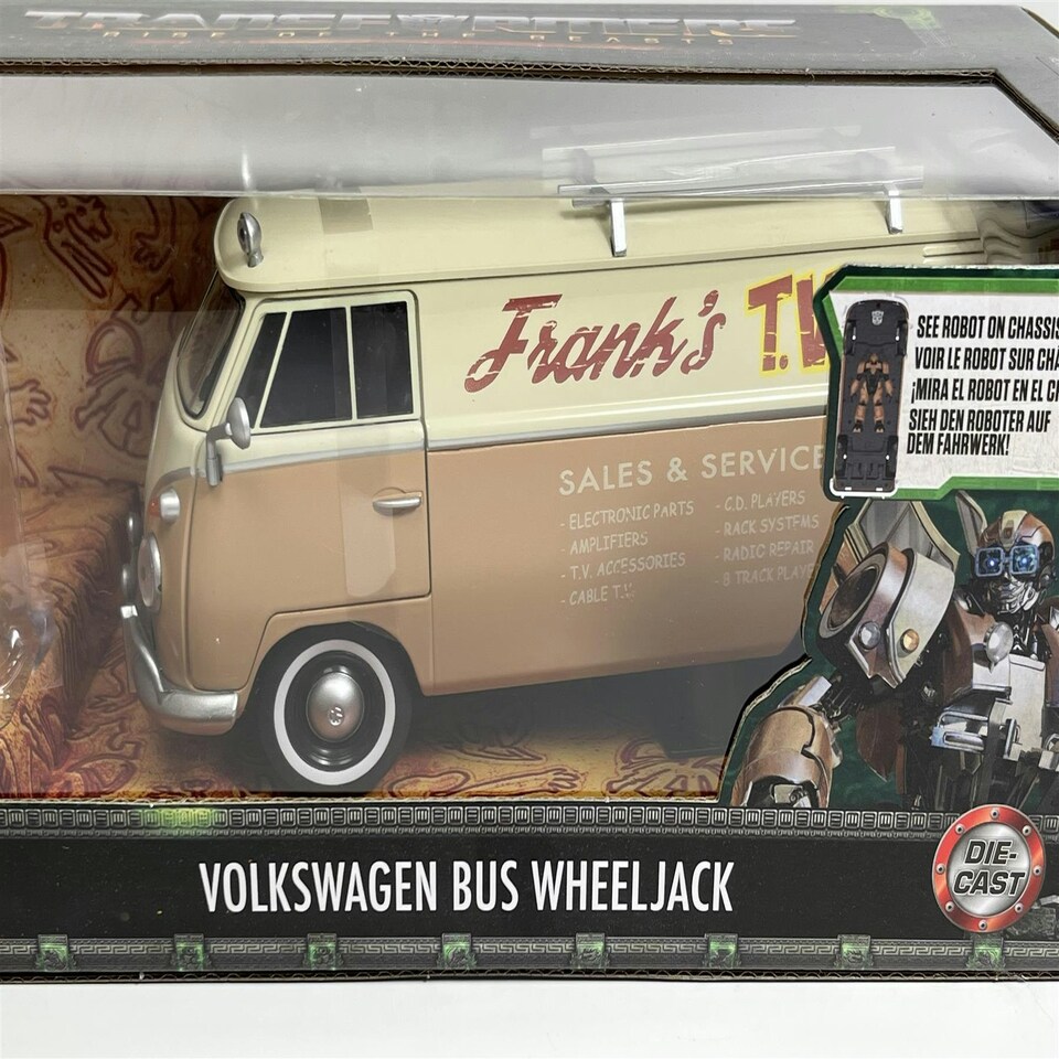image 1 of Transformers Rise Of The Beasts Volkswagen Bus Wheeljack 1:24 Jada 253115013 34264