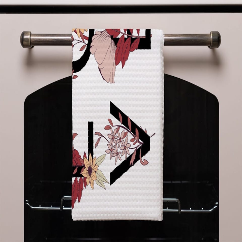 image 1 of Love Typography (Kitchen Towel)