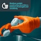 image 5 of Unigloves Orange Pearl Box of 100 Nitrile Gloves