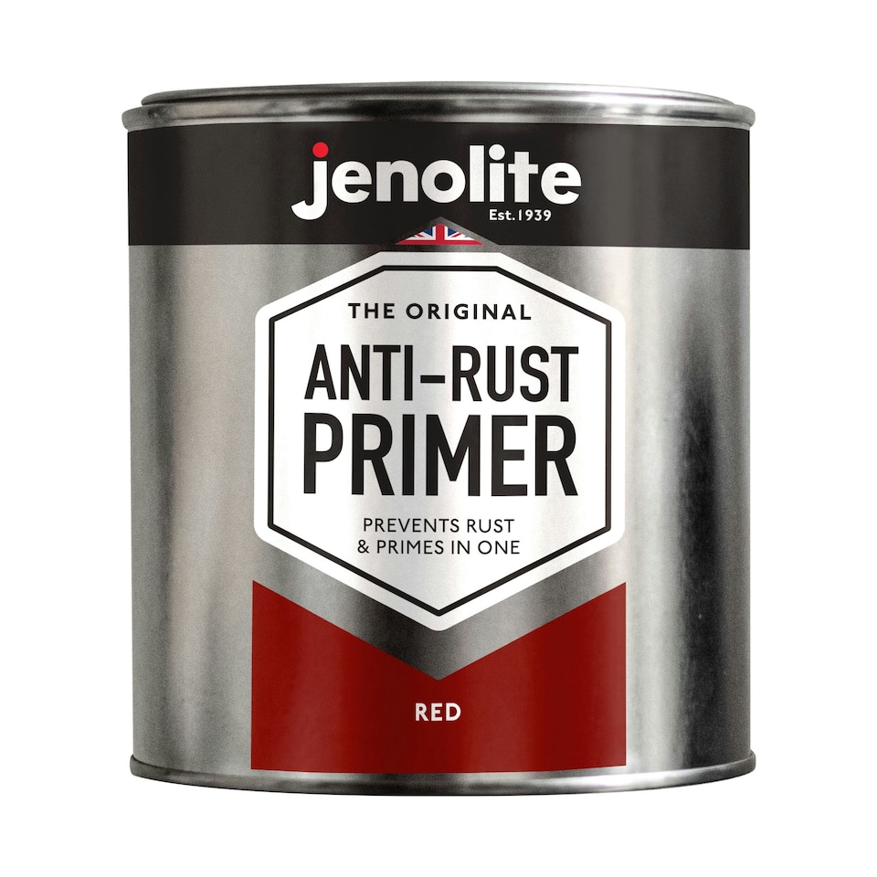 Jenolite Anti-Rust Primer Oxide Corrosion Resistant Spray - Red - 400ml - 3-Pack