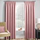 image 2 of Enhanced Living Matrix Blush Pink 90 x 72 inch (229x183cm) Tape Top Thermal Noise reducing Dim Out Curtains (PAIR)