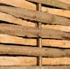 image 5 of Split Hazel Hurdle Fence Panel Natural 6ft x 4ft 6in Handwoven Fencing Weave | Brown | Brown