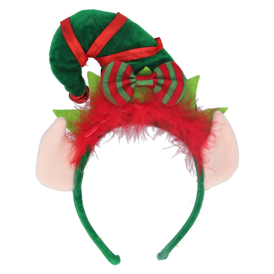 Gisela Graham Christmas Elf Ears and Hat Headband