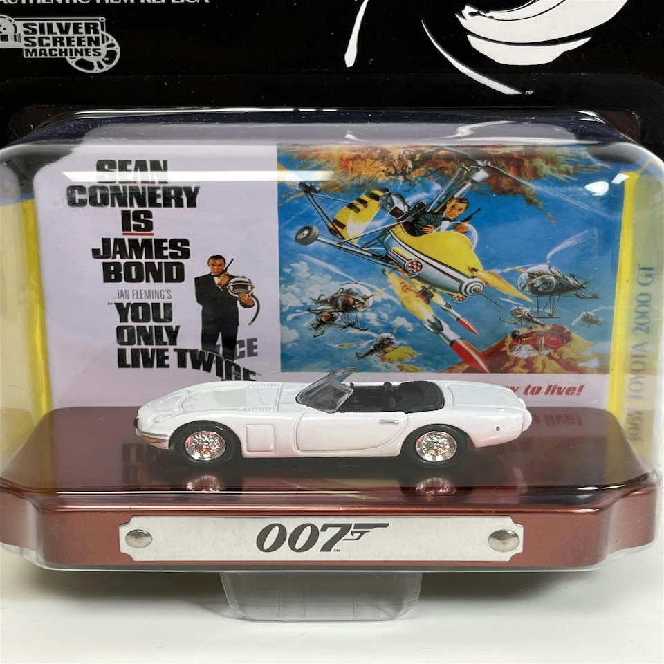 image 1 of James Bond 007 1967 Toyota 2000 GT 1:64 Scale Johnny Lightning JLDR017