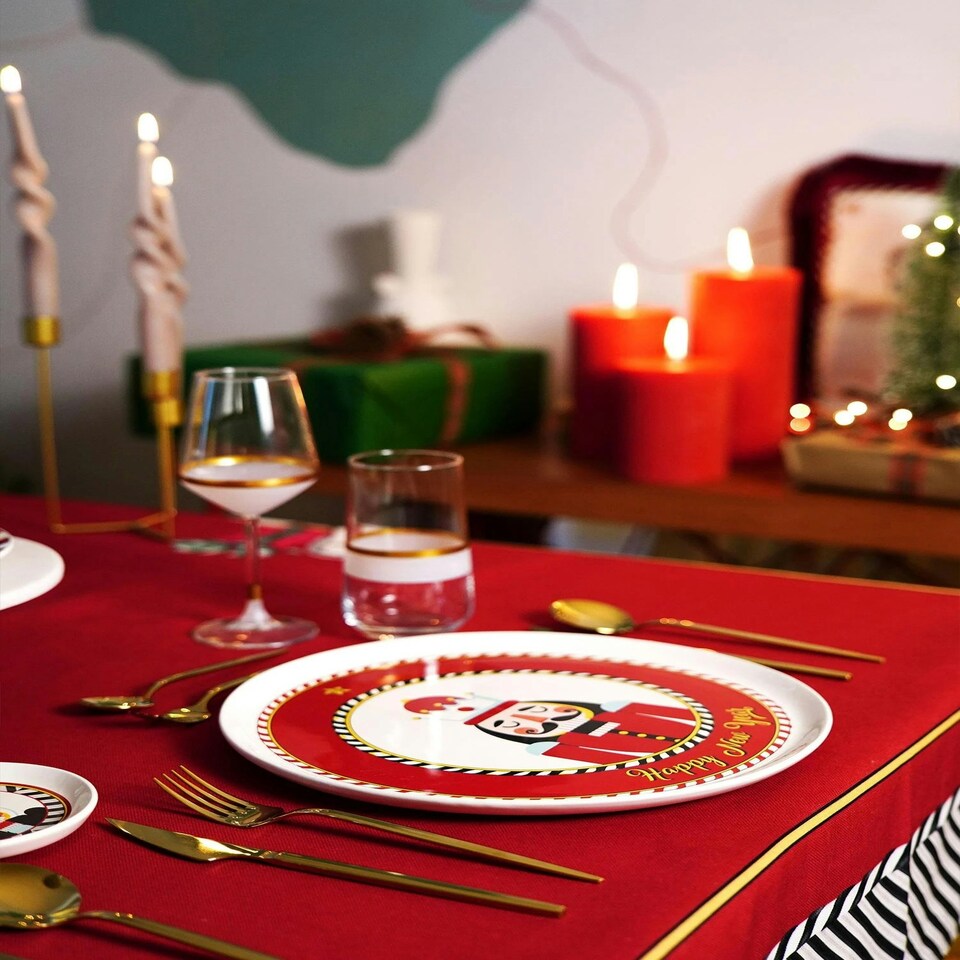 image 1 of The Nutcracker Collection Round Serving Platter