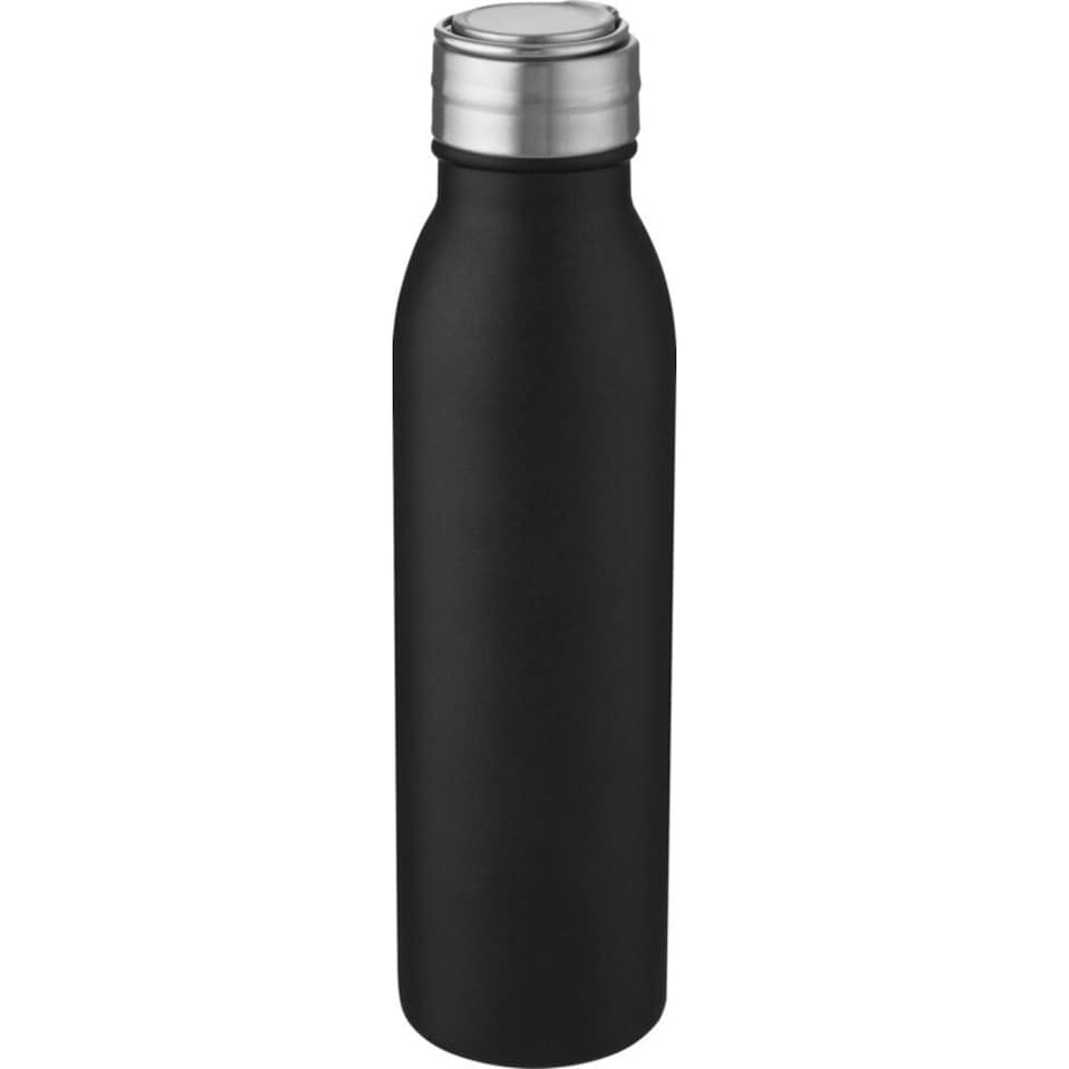 image 1 of Bullet Stainless Steel 700ml Flask - Solid Black - One Size