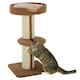 image 1 of PawHut 91cm Scratching Posts Cat Tree Activity Centre for Indoor Cats Brown