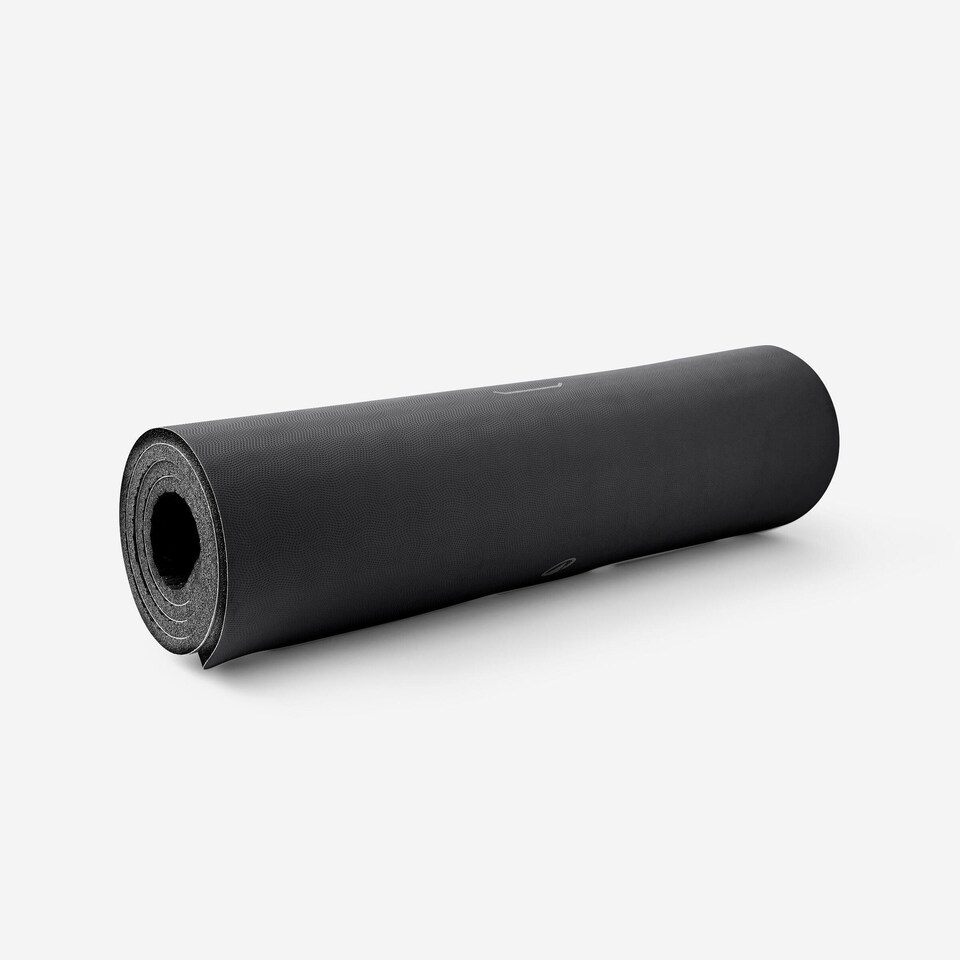image 1 of Decathlon 10 mm Durable Fitness Mat - Dark Grey