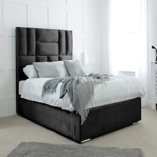 Ofsted Plush Superking Bed Frame - Black