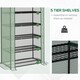 image 9 of Outsunny Widened Mini Greenhouse 5 Tier Green House, 193H x 90W x 49Dcm, Green