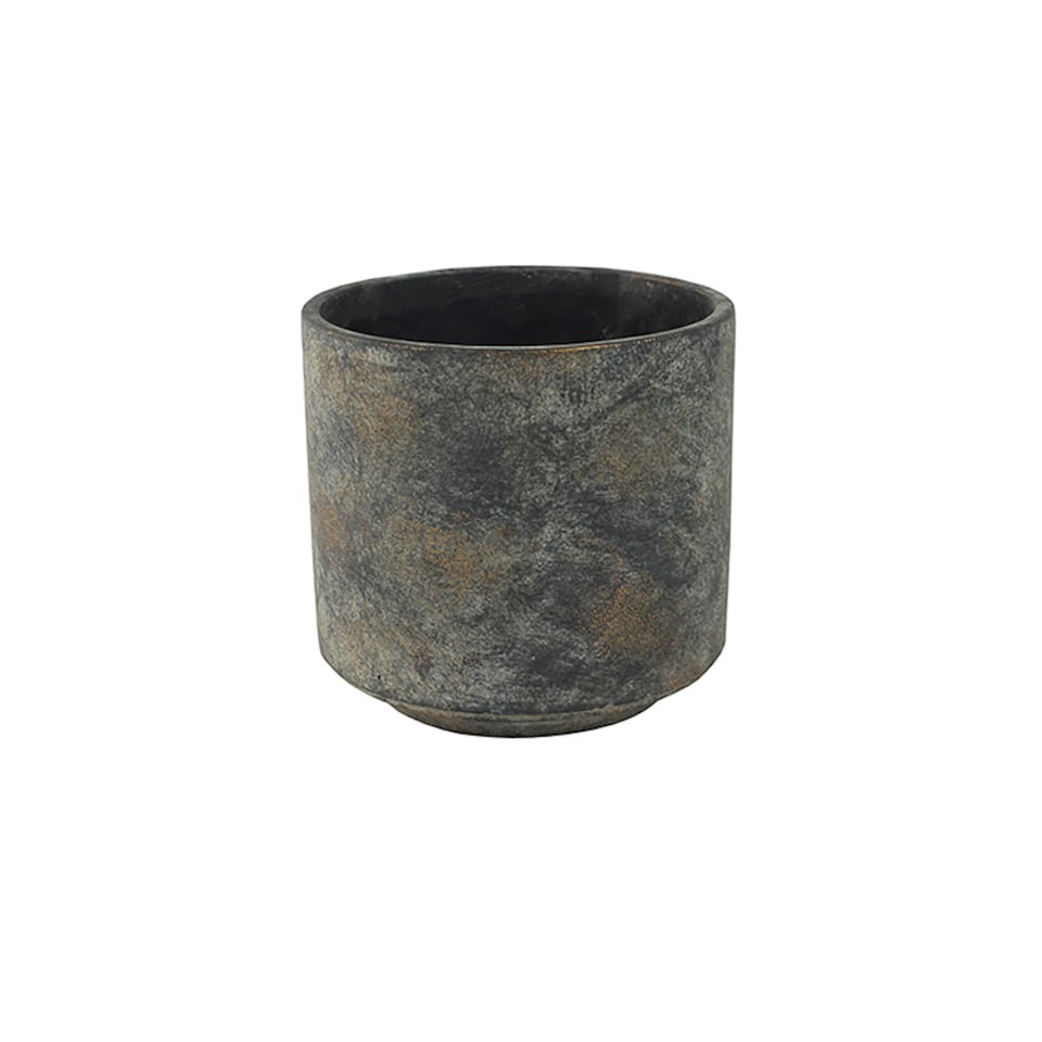 image 1 of Tivoli Planter - Cement - L26 x W26 x H25 cm - Earth | Multi