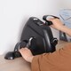 image 1 of HOMCOM Mini Exercise Bike, Portable Pedal Exerciser, Under Desk Bike with LCD Display for Legs and Arms Training, Black