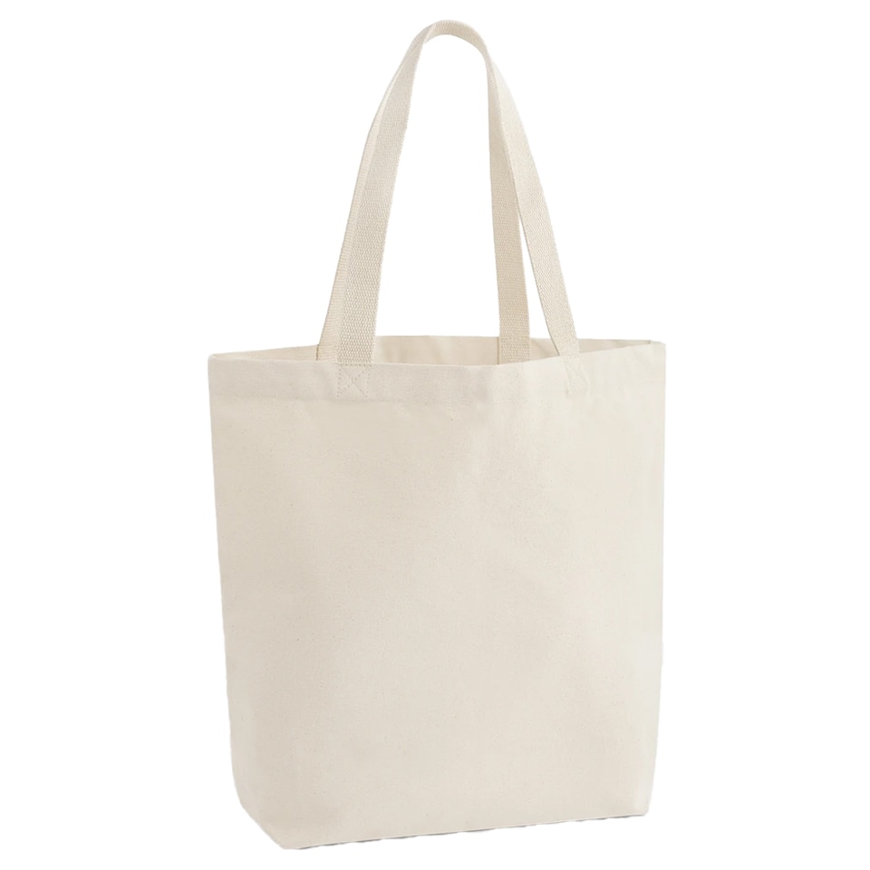 image 1 of Westford Mill Canvas Heavyweight Tote Bag | Multi | Natural | 1