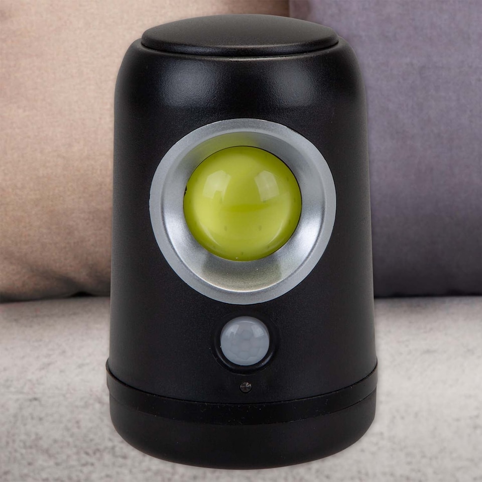 image 1 of PMS Orma Motion Sensor Light 3W COB Black - 11cm x 7cm