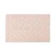 image 1 of Country House Jacquard Floral Bath Mat - 100% Cotton Pink | Blush