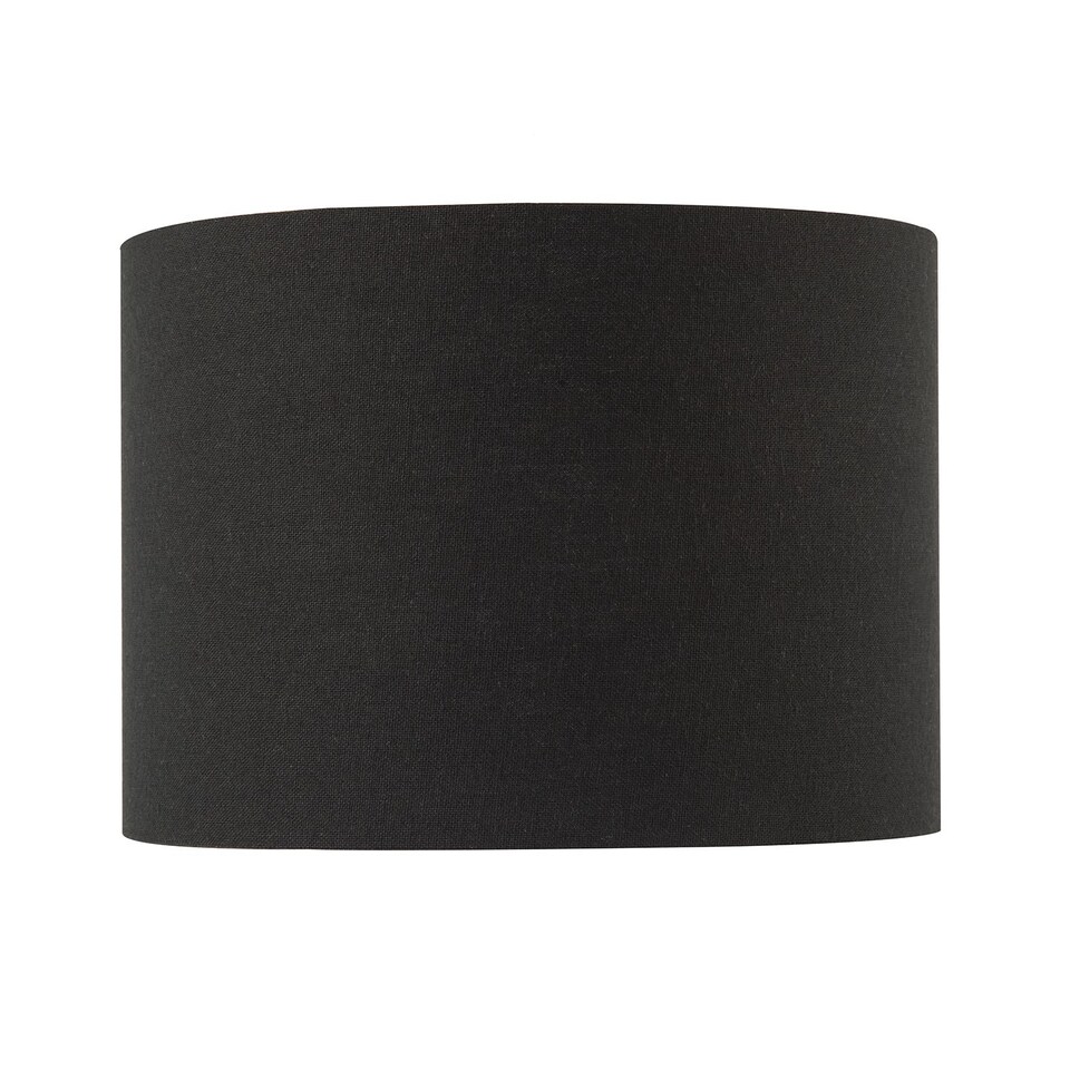 image 1 of Modern Colourful Aztec Designed Lamp Shade with Black Linen Fabric