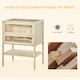 image 8 of PawHut Wooden Hamster Cage w/ Storage Shelf, Openable Top for Gerbils