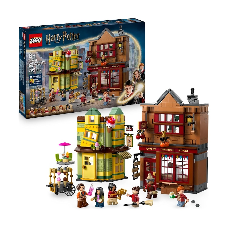 image 1 of Lego Harry Potter 76452 Quality Quidditch Supplies & Ice Cream 795 Piece Set