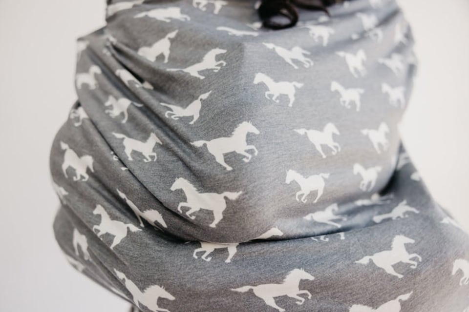 image 1 of Copper Pearl Nursing & Car Seat Cover Colt