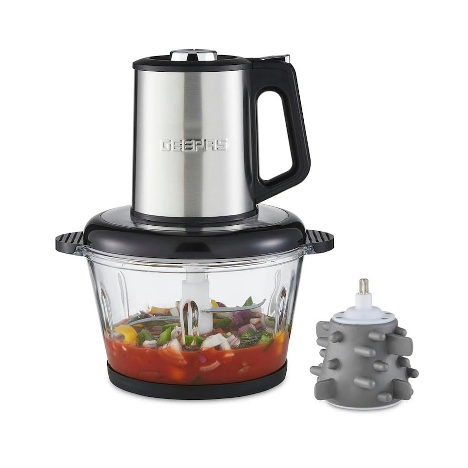 image 1 of GEEPAS Mini Food Processor, 2L | 500W