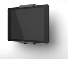 Durable Aluminium Tablet Holder iPad Wall Arm Mount | Lockable & Rotatable | Silver