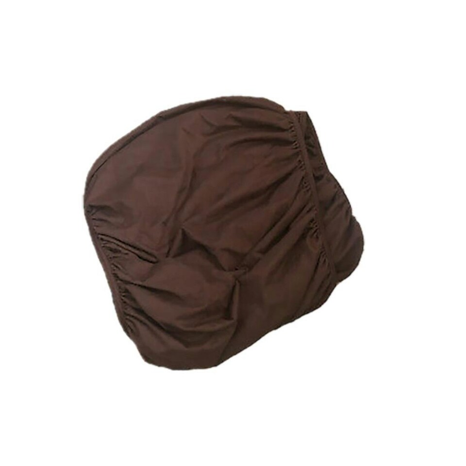 image 1 of Belledorm Faux Suede Divan Base Wrap (19in) - Chocolate - Single