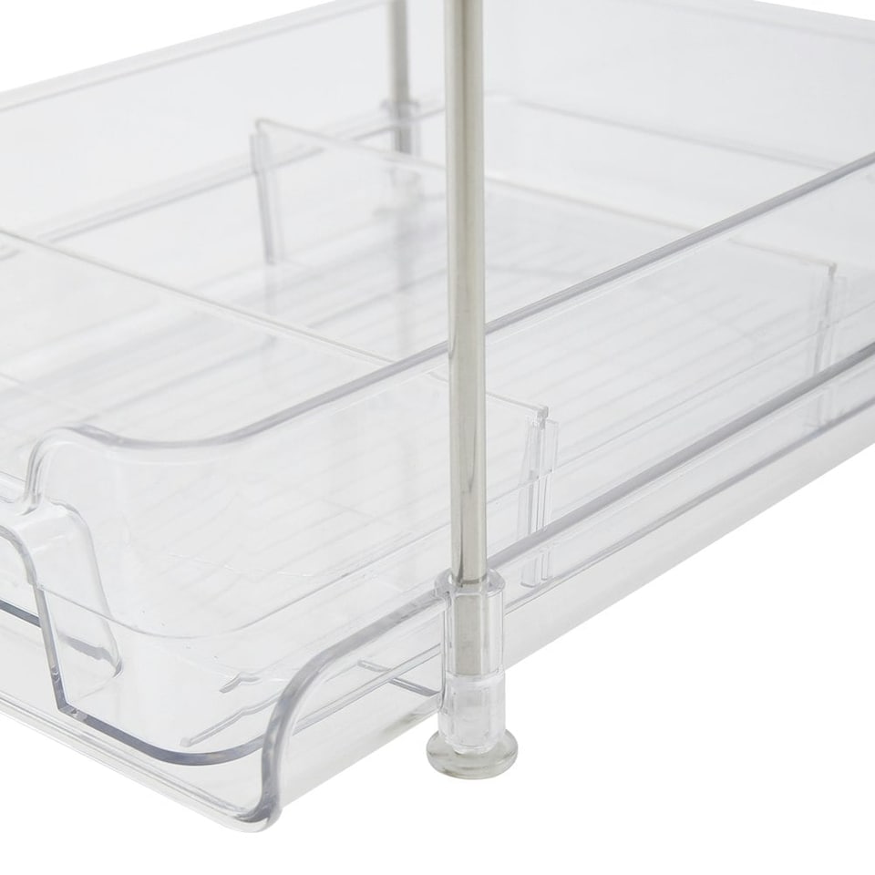 image 1 of Living and Home 2-Tier Multi-Functional Organizer | Multi