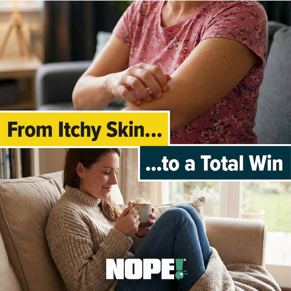 image 1 of NOPE Flea Spray for The Home (2 x 5L Sprayer) Fast-Acting, Odourless & Non-Staining. Indoor and Outdoor Flea Killer