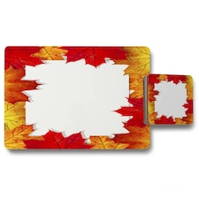 Autumn Border (Placemat & Coaster Set)