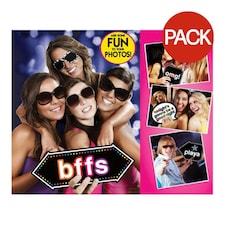Amscan Wedding Photobooth Props (Pack of 12) - Multicoloured - One Size