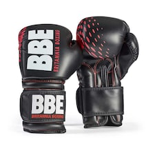 BBE Childrens/Kids Training Gloves - Black/Red - 8oz