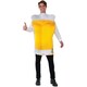 image 1 of Bristol Novelty Unisex Adult Beer Mug Costume - Yellow/White - Standard One Size