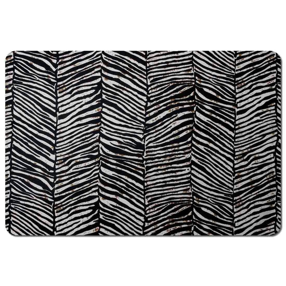 Zebra Grunge Print (Placemat)