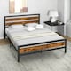 image 4 of COSTWAY King Size Bed Frame Metal Platform Bed