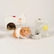 image 8 of Scruffs Small Pet Woodland Ceramic Set - House, Water & Food Bowl