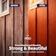 image 6 of HQC Barn Paint - Long-lasting Barn, Shed, Fence And All Other Wood Protection - White - 20L