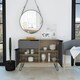 image 5 of Vegas, Small Sideboard With 2 Doors And Drawer Brown